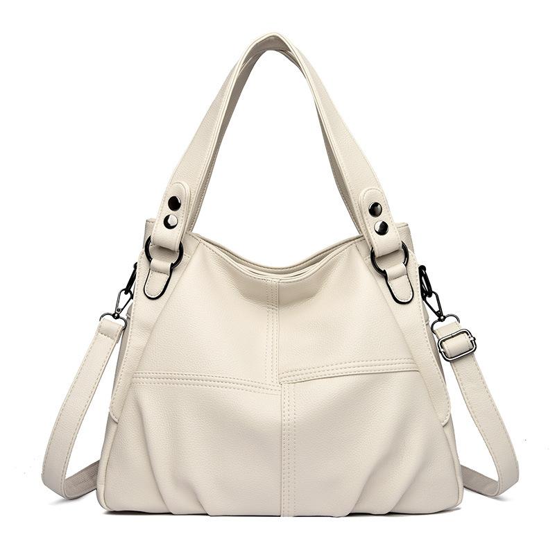 Damenhandtasche, Tasche für Frauen mittleren Alters, Neue Tragetasche, Damenhandtasche, Große Kapazität Achsel-Umhängetasche, Vielseitige Umhängetasche