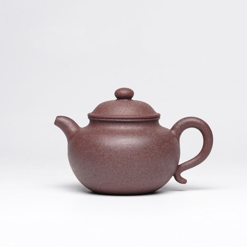 

300ML Yixing Zisha Classic Yixing Purple Clay Teapots Handmade Lotus Pot Raw Ore Peach Blossom Mud Kettle Zisha Tea Set Craft