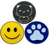 Adhere Golf Marker Golf Magnetic Logo Ball Mark Cute Cat