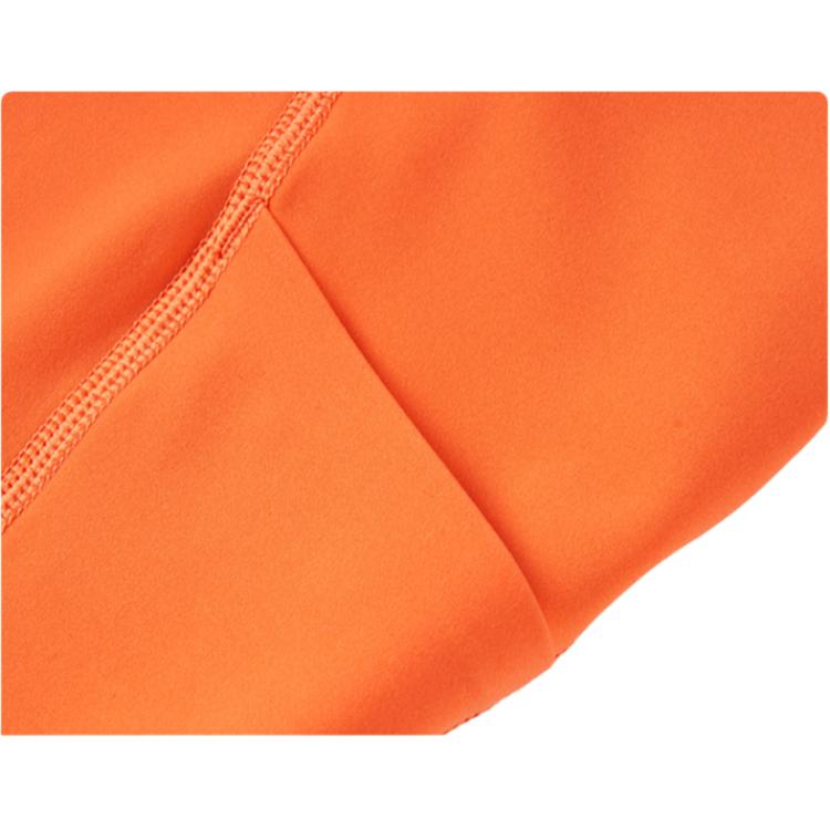 Saucony Sports Lifestyle Series Solid Color Mid-Rise Sports Long Pants Women Pants Blue Maple-Orange SC1230309A-OG09