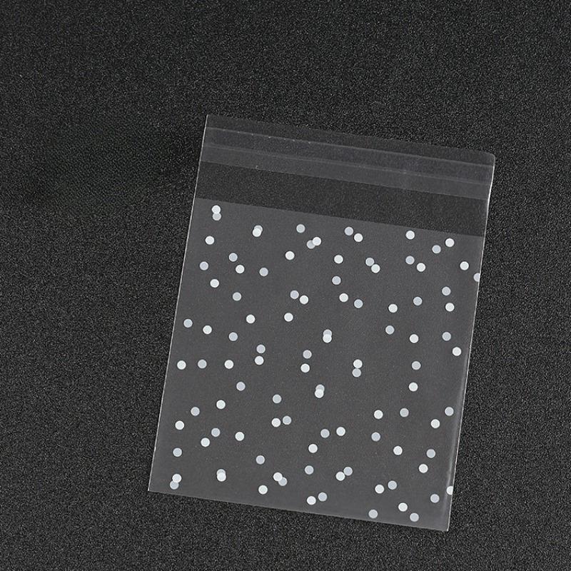 

100 шт. Пластиковые пакеты для упаковки хлеба, печенья, конфет, выпечки, самоклеящиеся пакеты, украшения для дней рождения, свадеб