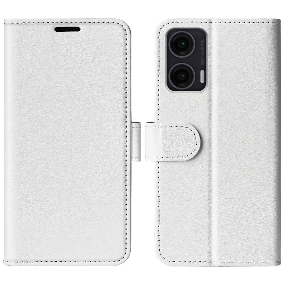 For Motorola Moto G35 5G Wallet Case Crazy Horse Texture Stand Leather Phone Cover