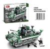 Military Tank Building Blocks Model Toy - Armored Vehicle Assembly Interlocking Set for Kids