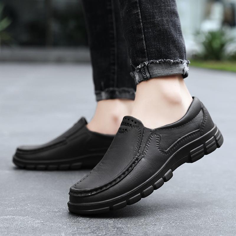 Chef Shoes Four Seasons Anti Slip Oil Resistant Plus Size Business Casual Men's Work EVA Shoes Fashion Comfort Soft Soled