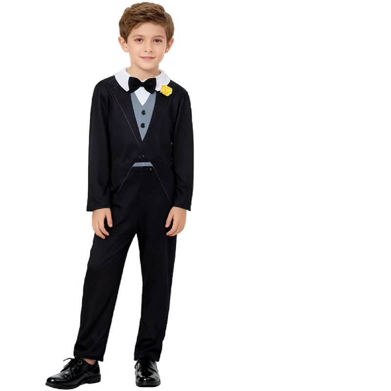 Nick Fox Child Costume With Polyester Spandex For Cosplay And Role Play