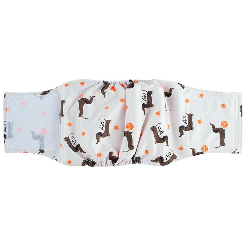 

Washable Dog Diapers: Small Male Pull-Up Pants XS (waist 26-32cm)