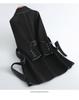 Korean-Style Woolen Coat: Women's 2025 Autumn/Winter Mid-Length Double-Sided Trendy Top