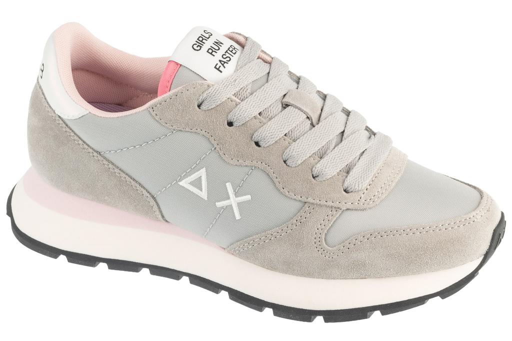 SUN68 Ally Solid, Damen graue Sneaker