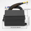 Shiwaki 12 Way Fuse Relay Box Block Holder Relay Socket Waterproof Pre-Wire 5