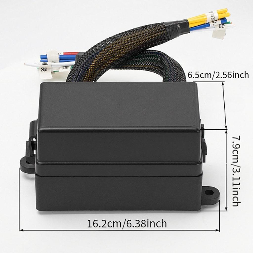 Shiwaki 12 Way Fuse Relay Box Block Holder Relay Socket Waterproof Pre-Wire 5
