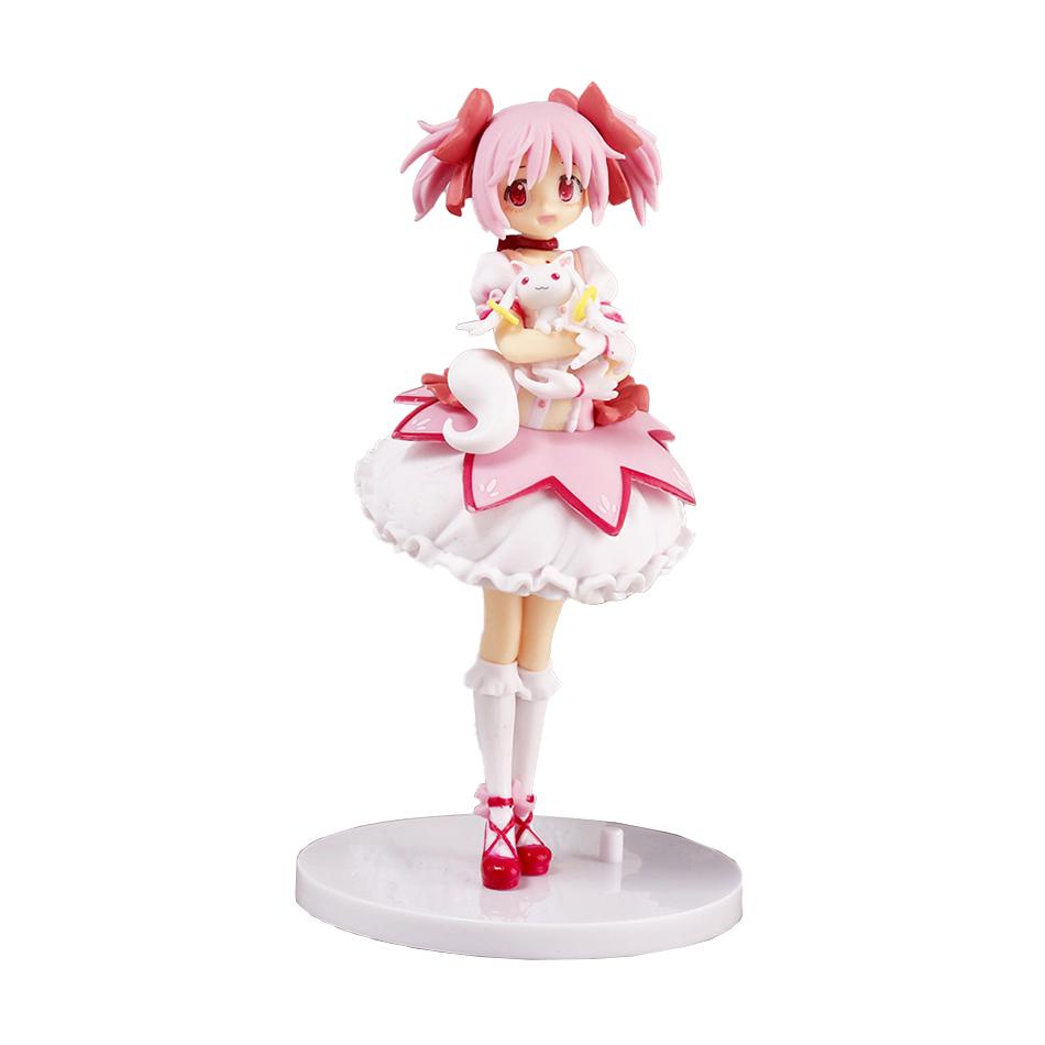 

18cm Puella Magi Madoka Magica Aniem Figure Kaname Madoka Action Figure Magic Girl Model Decor Statue Dolls Toys Christmas Gift