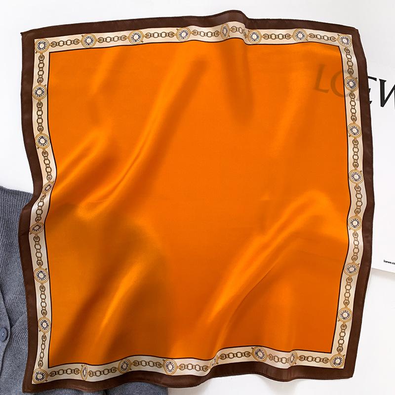 

53 * 53 см шелковичный маленький квадратный шарф многофункциональный профессиональный модный декоративный шелковый шарф для весны и осени теплая шаль 53*53cm