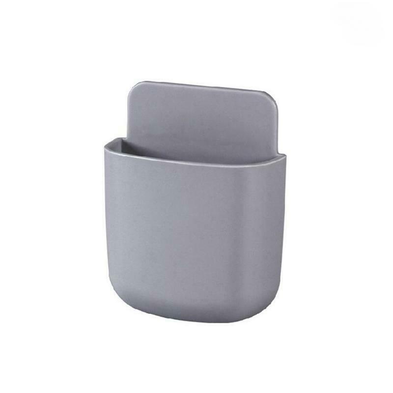1pc Storage Box Holder Air Conditioner Remote Control Case Wall Mount Organiser