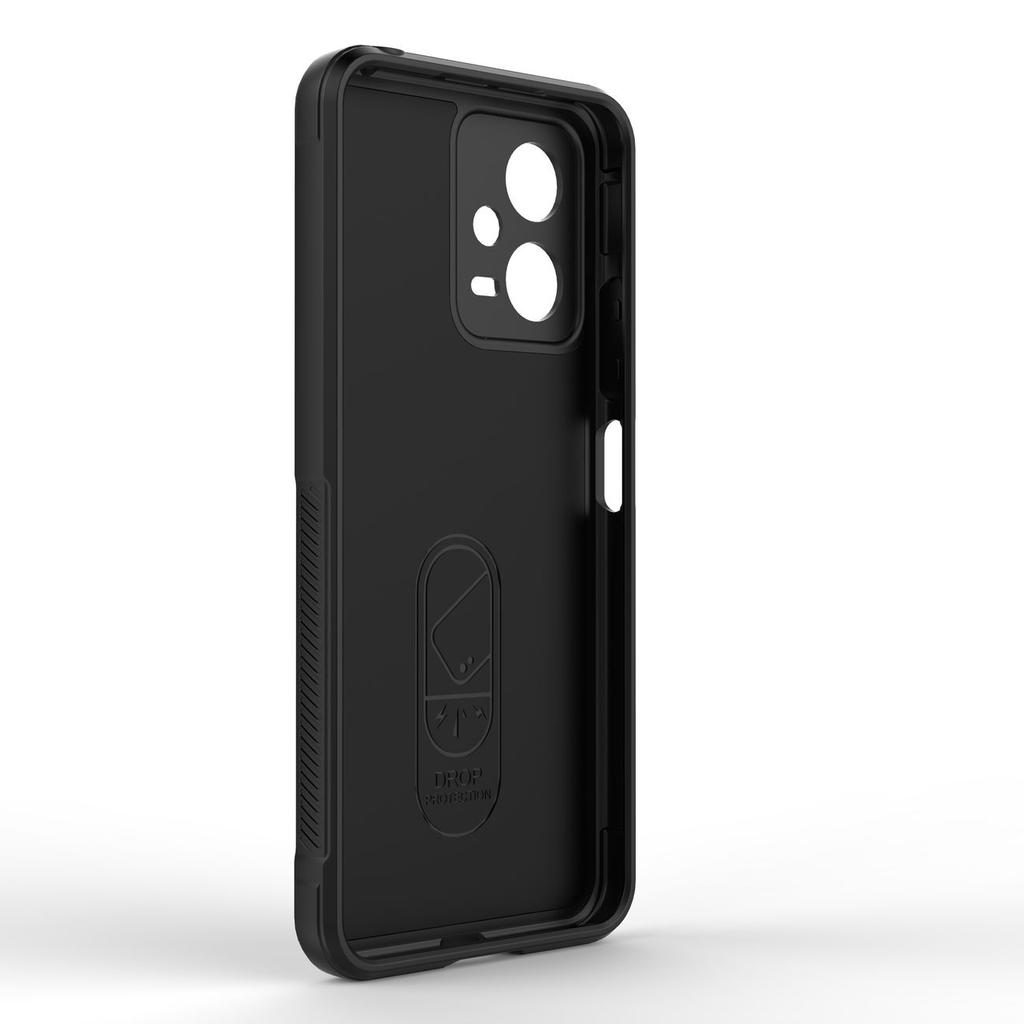 Magic Shield FlexArmor Case for Xiaomi Redmi Note 12 5G / Poco X5 5G - Black Rugged Protective Cover