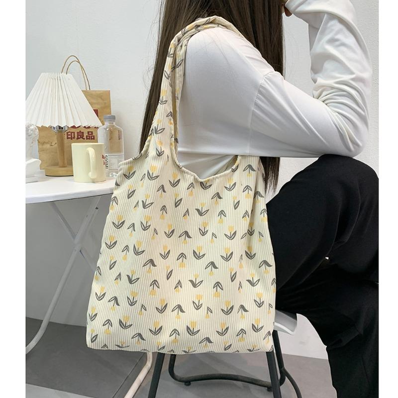 Large Capacity Single Shoulder Commuter Tote Bag