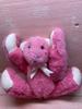 [USED] Ashiya Kumaya Teddy Bear Pink Bear Vintage
