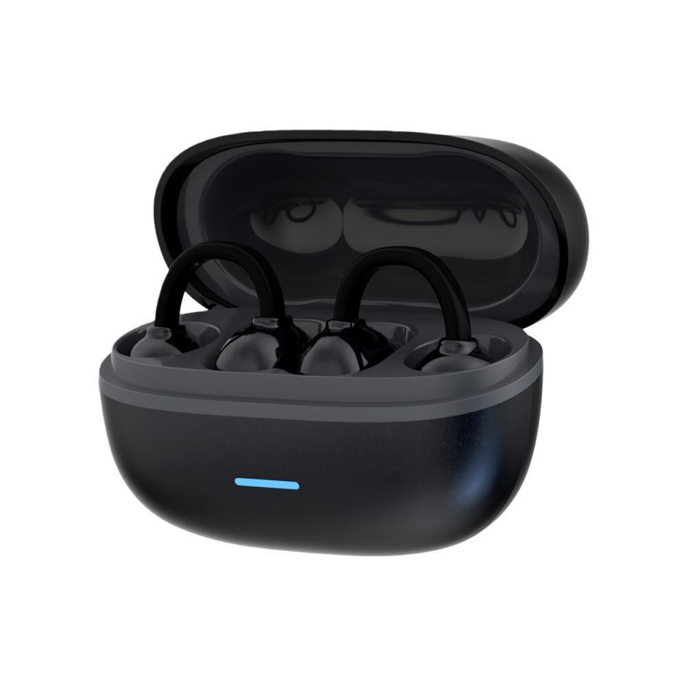 2025 Clip-on Bluetooth Headphones: AI Translation, Superior Sound, Long Battery Life, Comfortable Fit, Ideal for Sports - Model D04