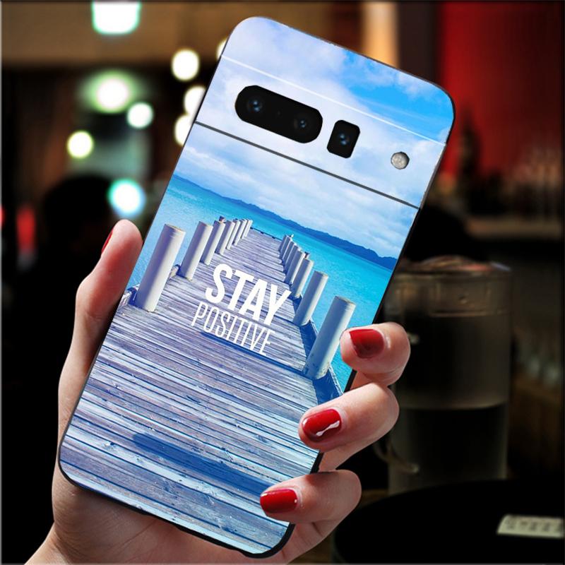 

Phone Case For Google Pixel 10 Pro XL 9 Pro XL 8 7 6 Pro 9A 8A 7A 6A Pixel 8 7 6 5 Good Vibe Only bible Google Pixel 9a