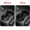 Fucaten Car Cup Holder Compatible with Toyota New Harrier 80 Series Console Tray Drink Holder Cover Storage TPE Material