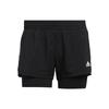Casual Shorts Women's Black Moderate GL7686