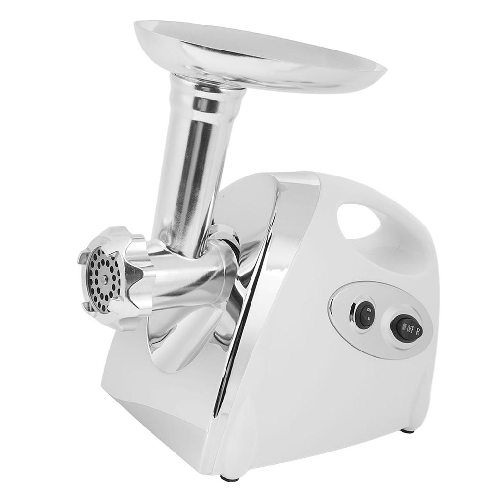 Domácí elektrický multifunkční automatický mlýnek na maso Vysoce výkonný bílý mlýnek na maso