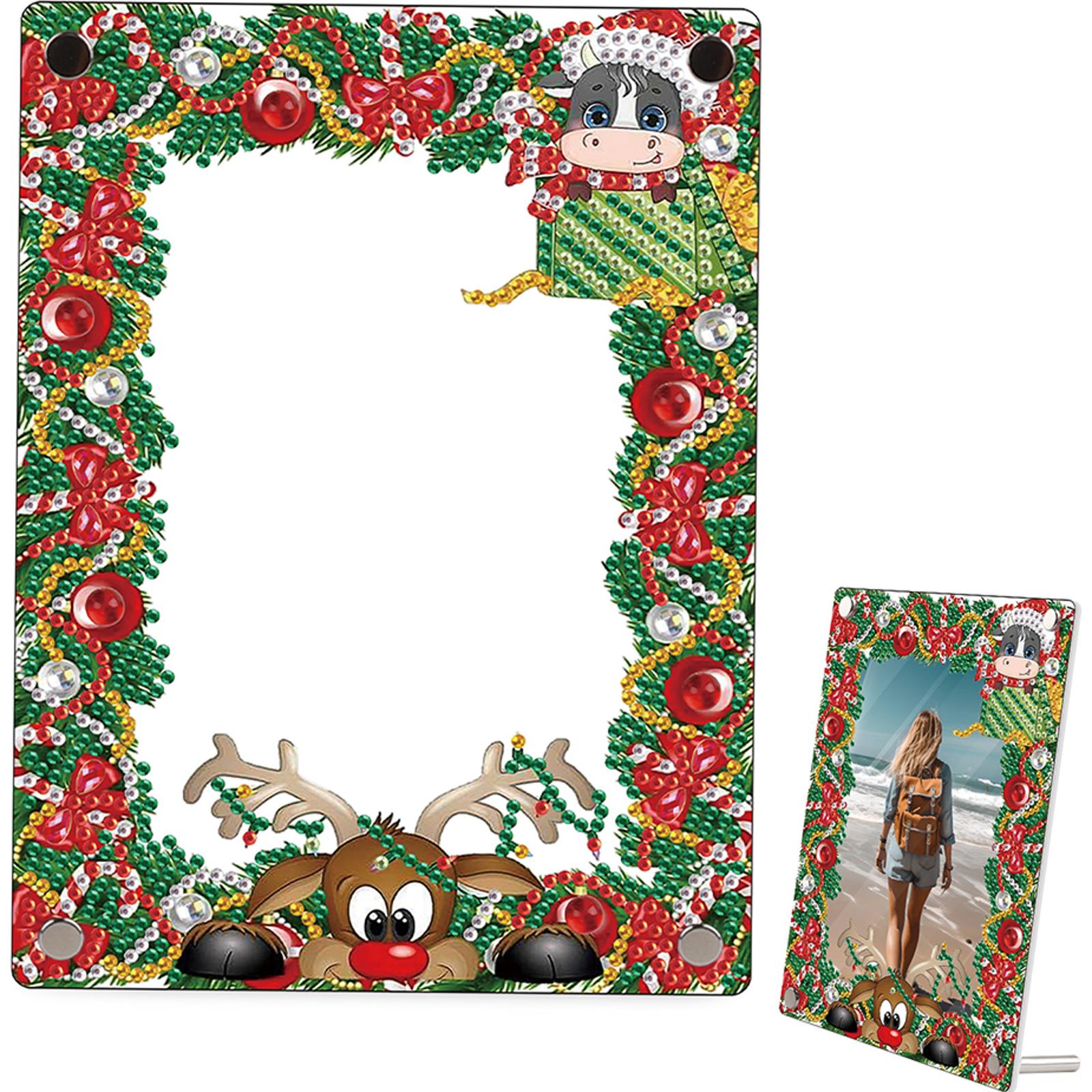 

Christmas Special Shape Table Top Diamond Painting Frame Kits Desktop Diamond Photo Frame Kits Diamond Painting Picture Frame