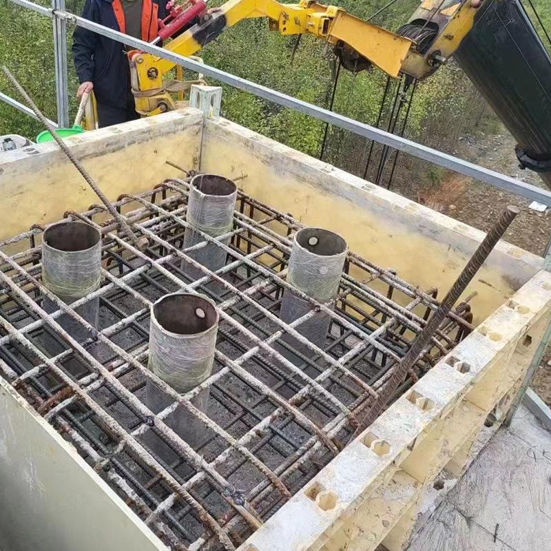 Plastic Steel Formwork for Railway and Highway Bridge Foundations