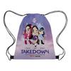 Printed Drawstring Pocket, Portable Drawstring Bag, Water-resistant