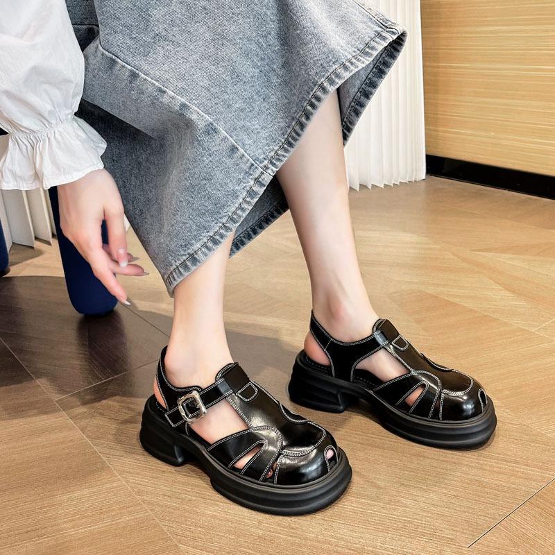 Summer new platform casual sandals women's versatile shoes muffin sandals