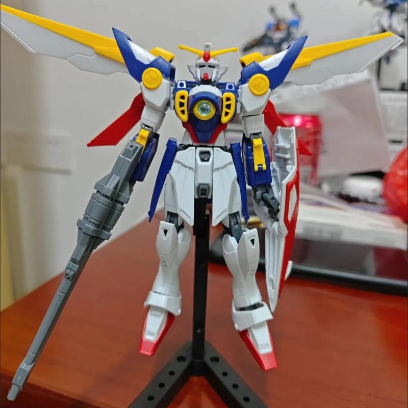 XingDong HG 1/144 EW Wing Modified Version HG Zero Non-Feather WING Prototype Transformable Assembly Model Kit Collectabe Toys