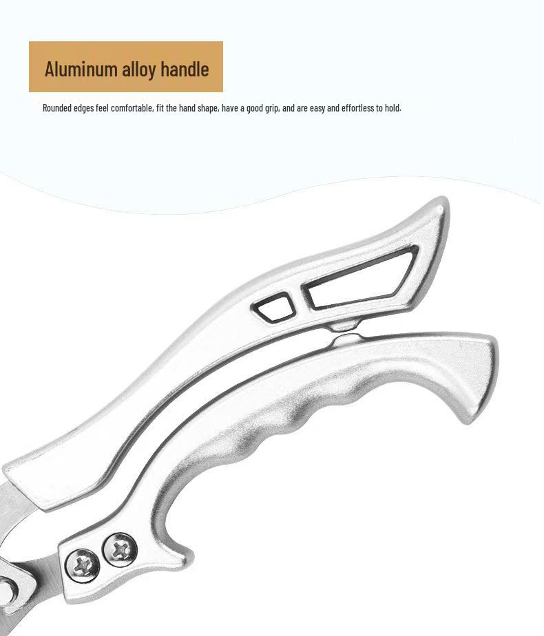 Stainless Steel Multifunctional Kitchen Scissors for Cutting Food and Chicken Bones