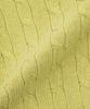 BASIC HOUSE Women'S Cable Round Neck Crop Knit Lemon Yellow Lykt7201