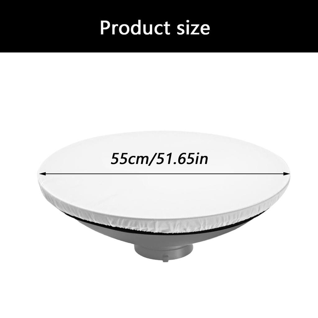Soft Light Diffuser Sock Soft Light Protective Cover Studio Mount Standard Reflector Photography Outdoor Accessories