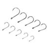 500pcs Fishing Hooks Set Carbon Steel Single   Fishhook Fly Fishing Carp Hooks