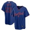 2025 New York Mets No. 22 Soto Maglia Ricamata Uniforme da Baseball Abbigliamento Uomo
