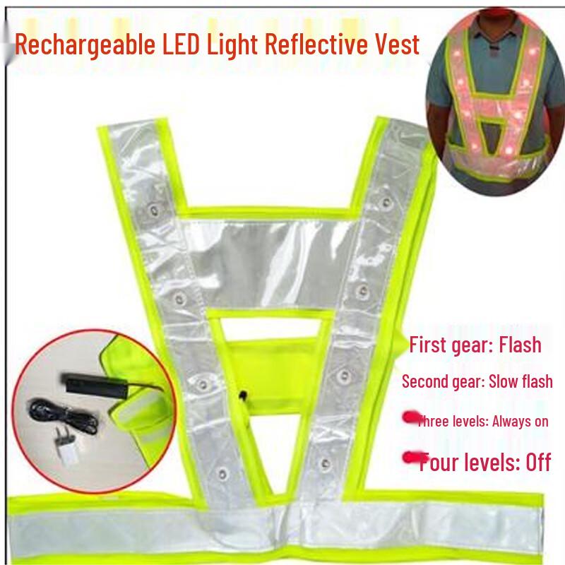 Jiangbo LED Reflective Safety Vest