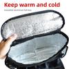 Ice Pack Thermal Insulation Chair Back Storage Hanging Bag Multi-Functional Car Seat Back Hanging Bag Organizer Car-styling