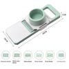 Manual Vegetable Slicer With Container Multifunctional Kitchen Cutter Food Choppers Stainless Steel Shredder Grater