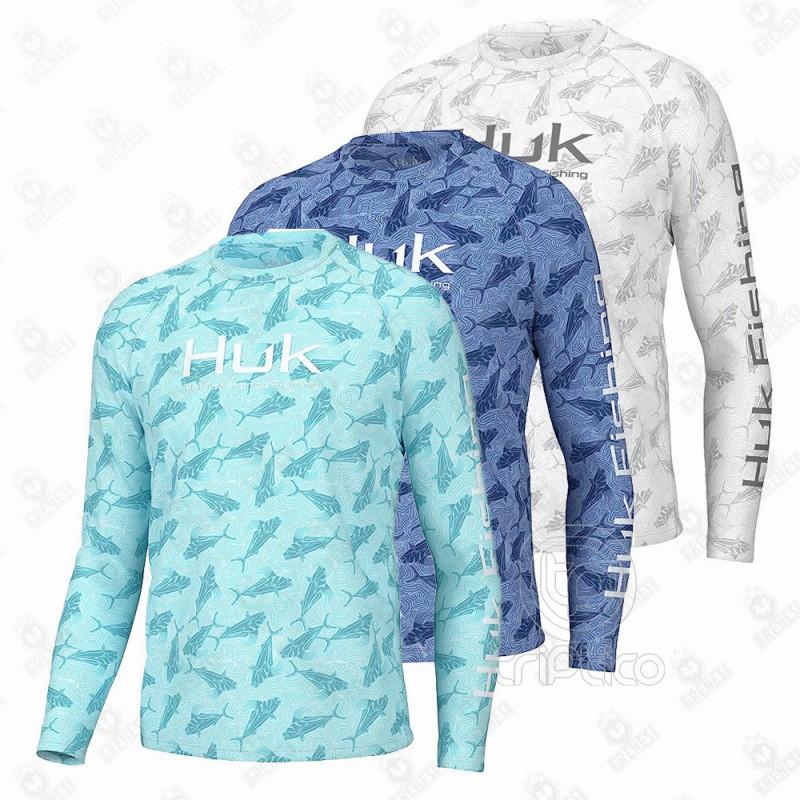 Mens Quick-Dry UV Protection Fishing Hoodie With Mesh Ventilation Outdoor Sea Angling Water Sports