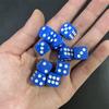 Mini Set de Dés Transparent Clair 12 mm - 16 Couleurs Petite Taille Pour Jeux de Société et JDR