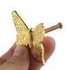 2Pcs Butterfly Shape Furniture Handle Zinc Alloy Vintage Kitchen Cabinet Knobs Dresser Drawer Cabinet Pulls Drawer Home Decor