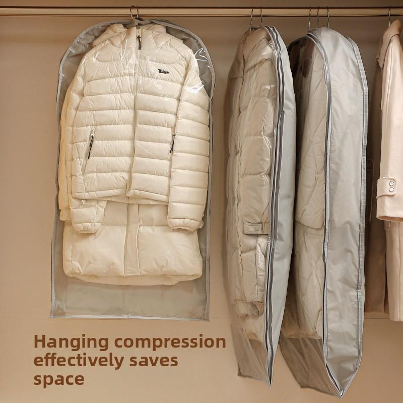 Peva Clothes Dust Cover For Wardrobe Storage With Antidust And Moistureproof Design