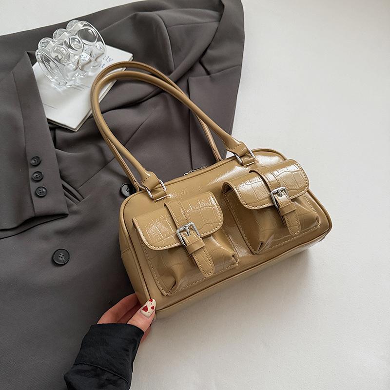 Premium pillow bag women's summer new commuter bowling bag fashionable versatile portable shoulder bag