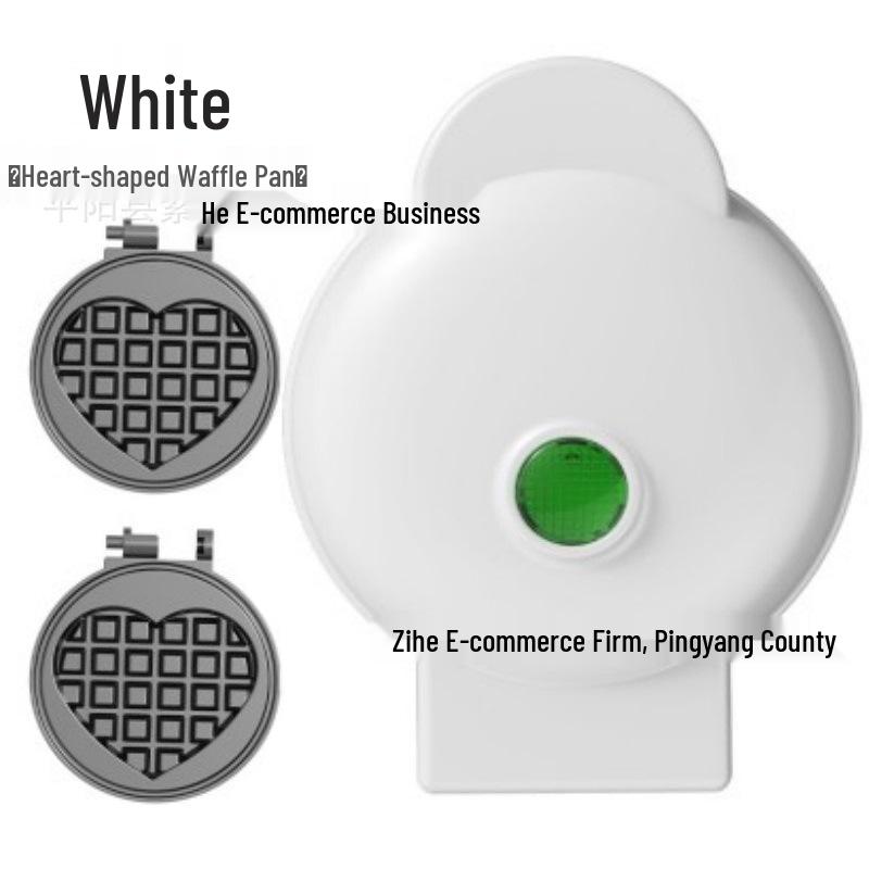 Mini Waffle, Bread, Crepe, and Sandwich Maker - All-in-One Breakfast Machine