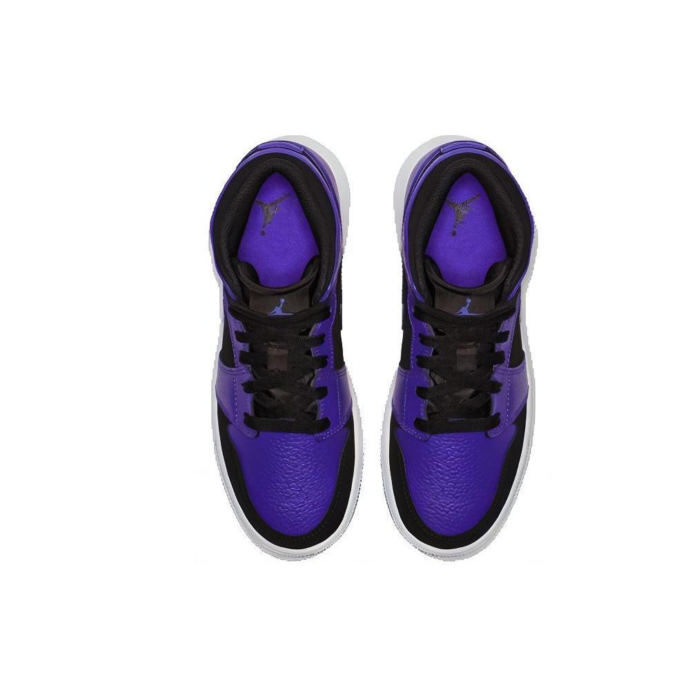 (GS) Air Jordan 1 Retro Mid 'Dark Concord' Kids' 554725-051