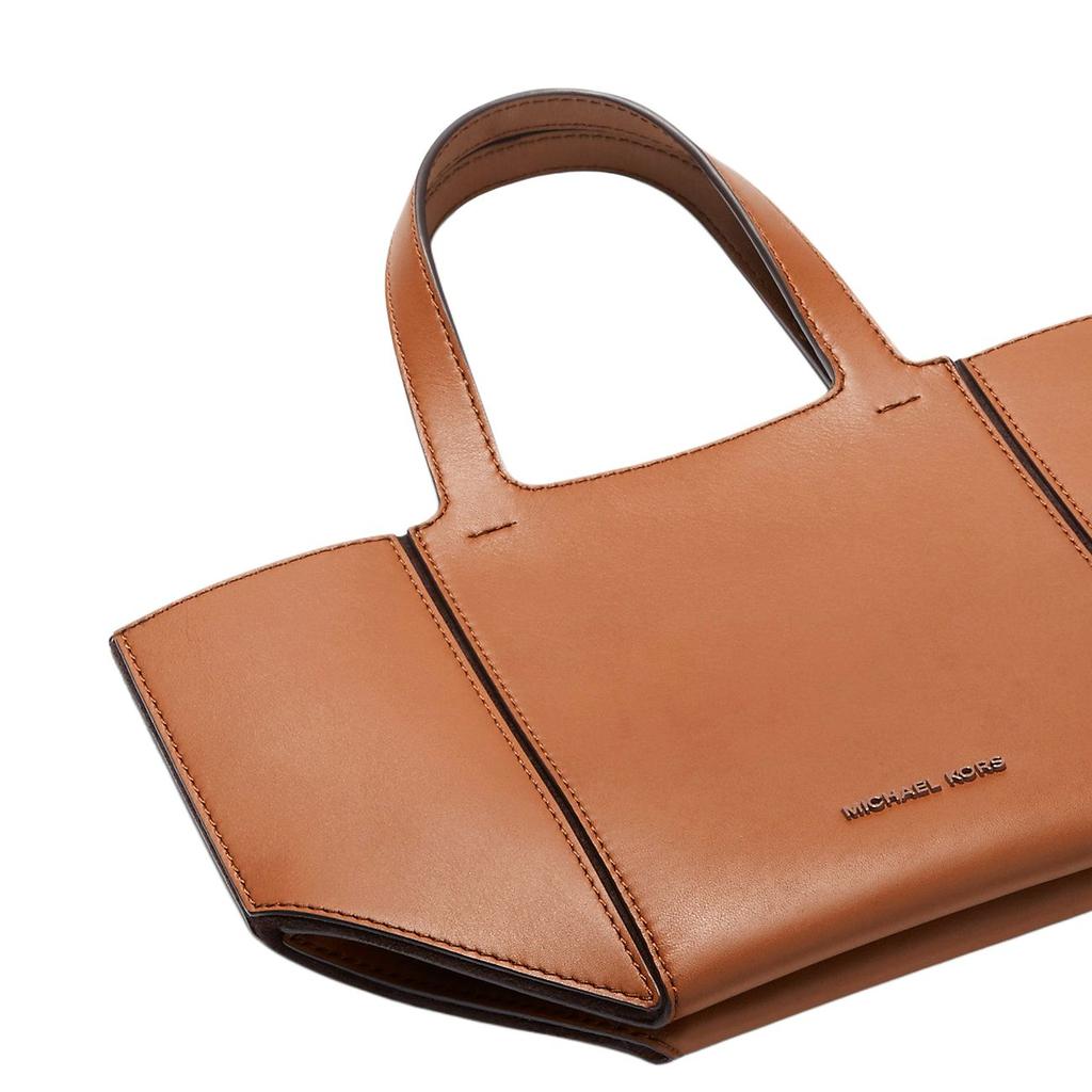 Michael Kors Mk Jordi Logo Open Tote Bag Women tote bags Dark-Brown 30F4T9JT5L-LUGGAGE