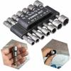 1 Set 5mm-13mm Hex Socket S Sleeve Power Nut Driver Drill Bit Set 1/4" Screw Metric Driver Tool Set Adapter