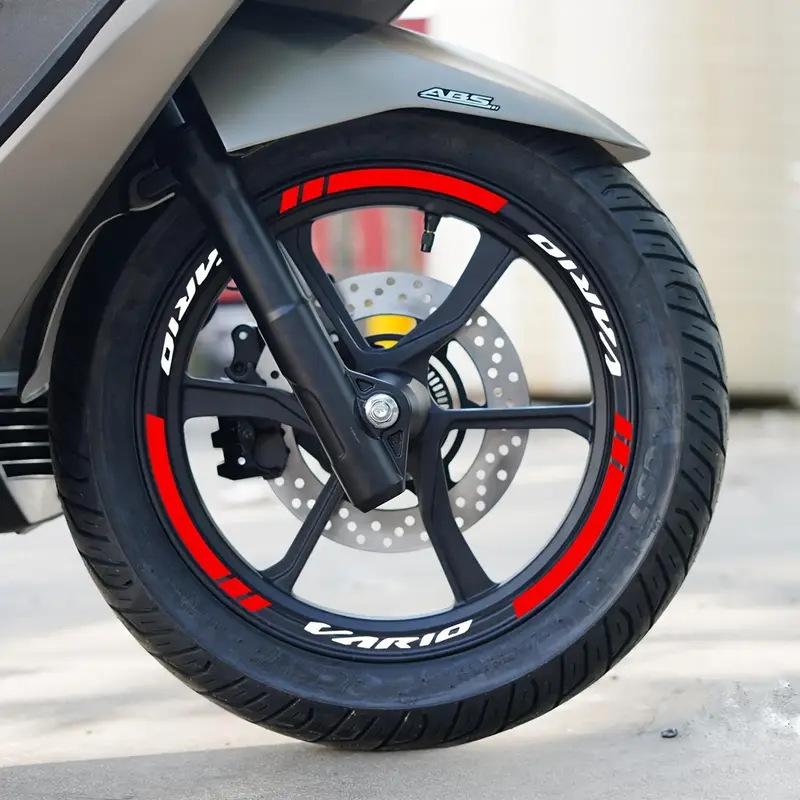 For VARIO Motorcycle 14 Inch Wheel Reflective Sticker Waterproof Personality Creative Color Warning Sticker