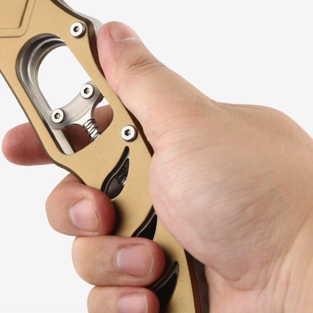 Aluminum Zinc Zinc Alloy Fish Nose Pliers Comfortable Grip Fishing Lip Grip Grabber Grip Tackle Tool