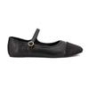 Two-material Strap Ballerinas Kinda Woman BURTON OF LONDON